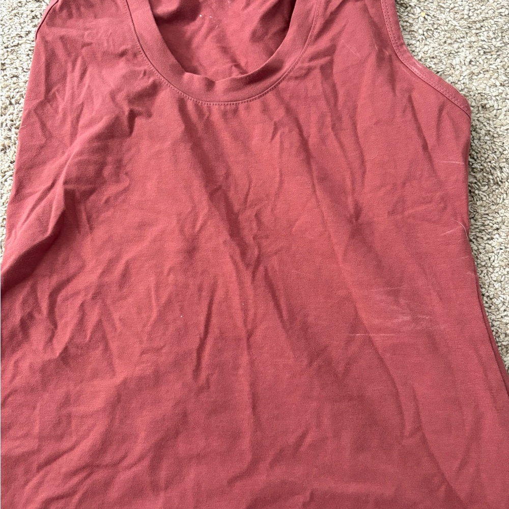 A New Day Pink Sleeveless Tank Top with Scoop Neckline